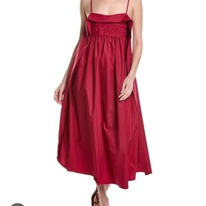 Elegant Red Women's Dress